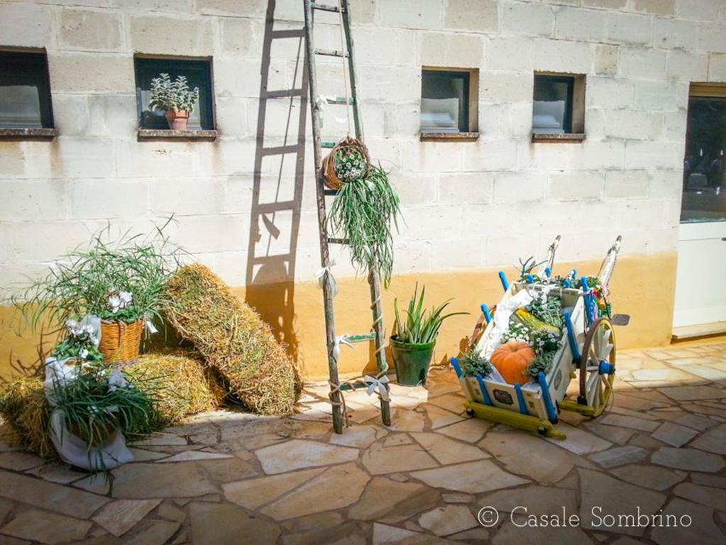 Casale Sombrino Pension Supersano Buitenkant foto
